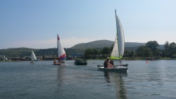 Sailing lessons Mooragh Park Lake